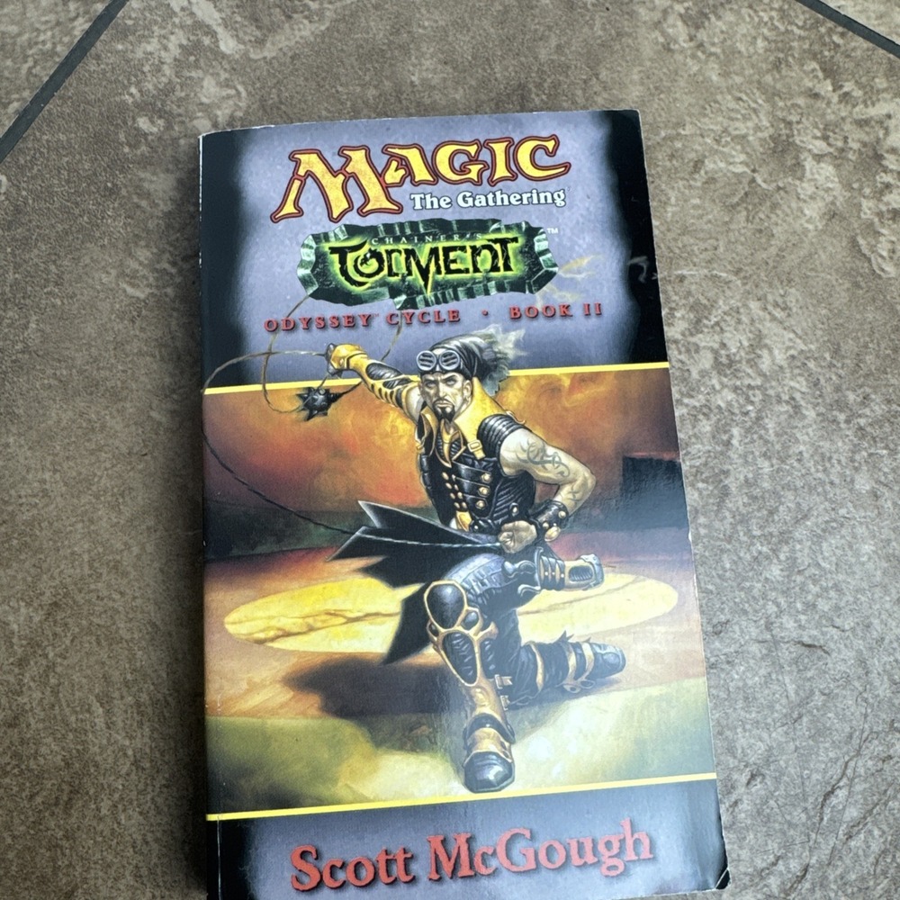 MTG Book Torment by Scott Mcgough 2002 Magic Books Lot B